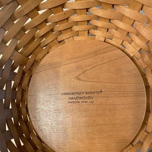 Longeberger bowl basket